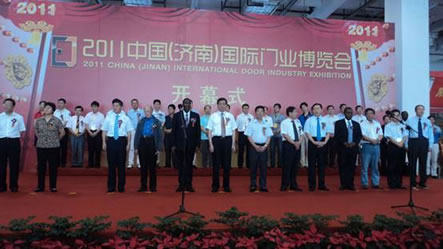 2011年濟(jì)南第一屆門(mén)業(yè)博覽會(huì)成功舉辦