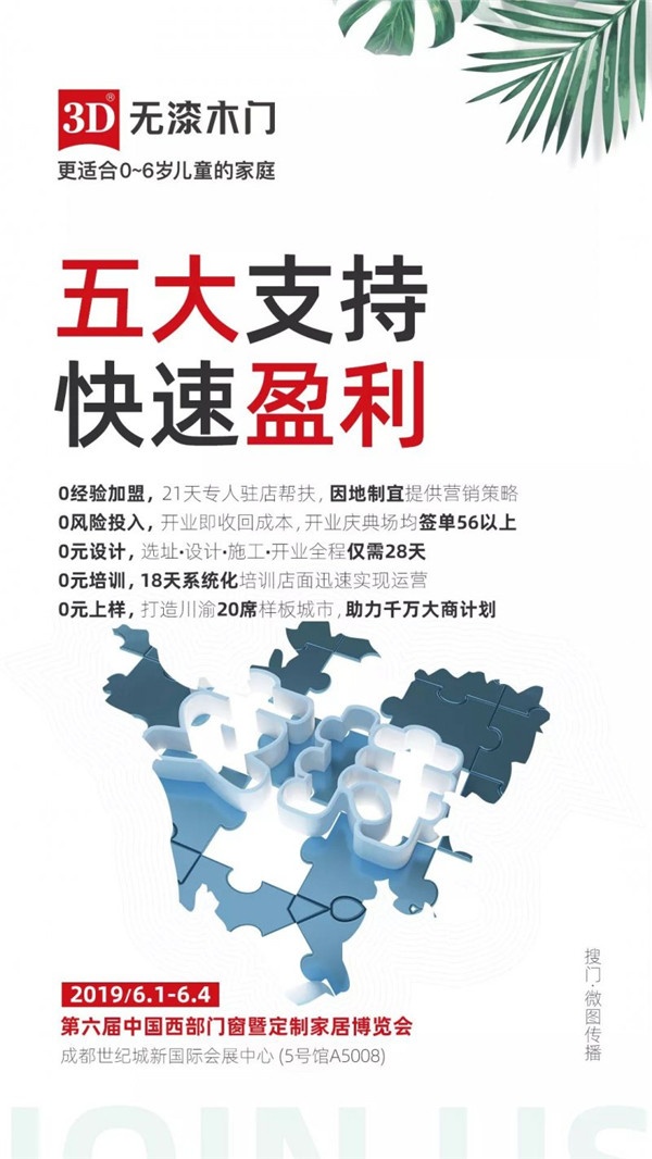 3D無漆木門