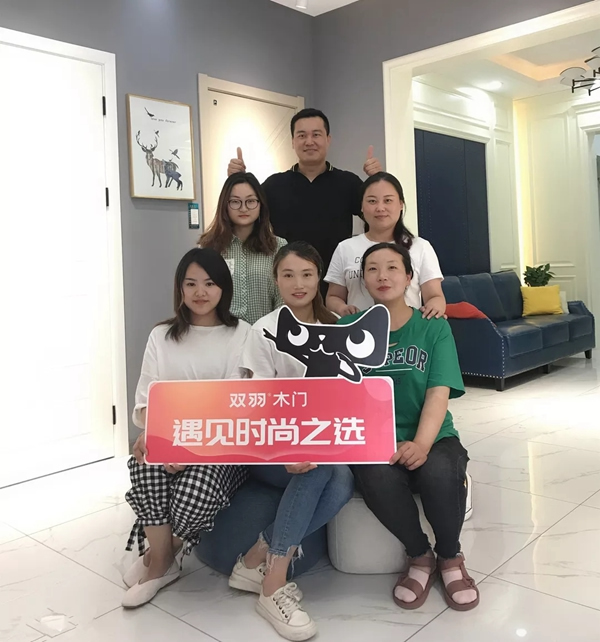 雙羽木門姜堰店：了解市場動向 做好客戶服務(wù) 打造核心競爭力