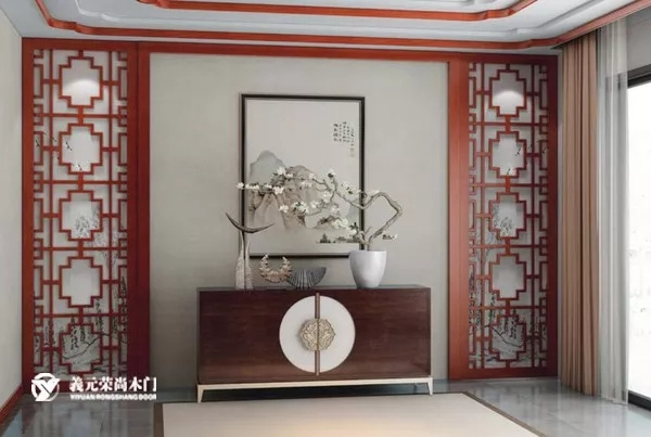 義元榮尚木門：定制護墻，打造專屬居家風尚