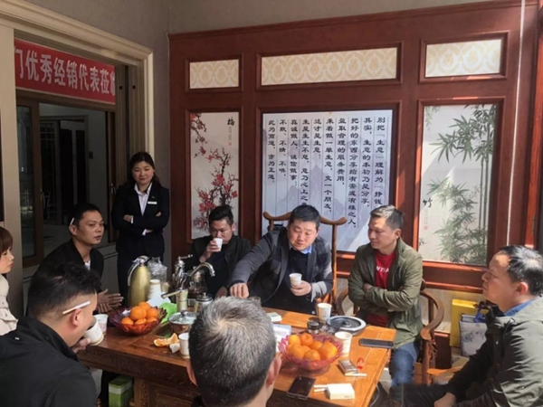 春天木門湖北、京津冀優(yōu)秀經銷代表工作總結分享會