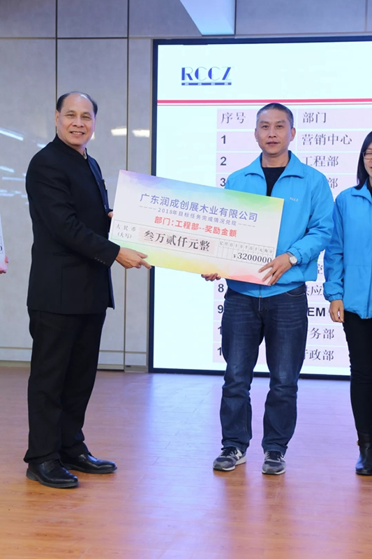 潤成創(chuàng)展木門：幸福是奮斗出來的！