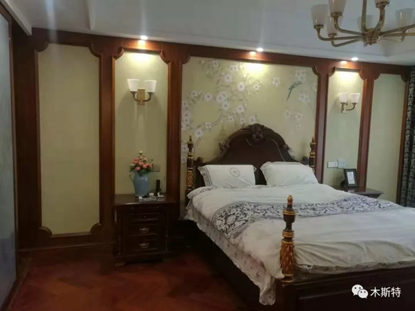 木斯特家裝現(xiàn)場(chǎng)直擊｜厚重大氣、形式功能統(tǒng)一的實(shí)木定制家居