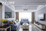 唐朝臻品整裝：一抹淡藍(lán)色，呈現(xiàn)一種簡歐風(fēng)與安靜