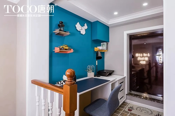 唐朝臻品整裝：一抹淡藍(lán)色，呈現(xiàn)一種簡歐風(fēng)與安靜