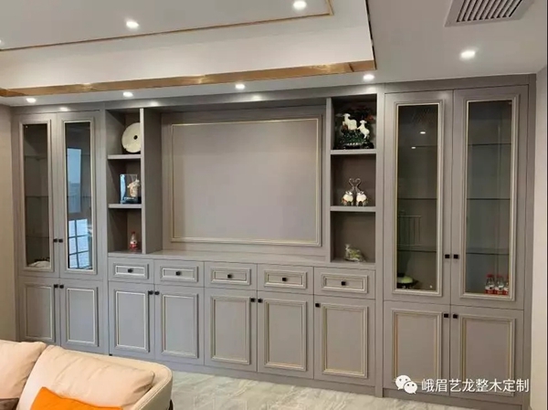 藝龍木門·整木定制實景安裝圖 總有一種風格是你的“愛”