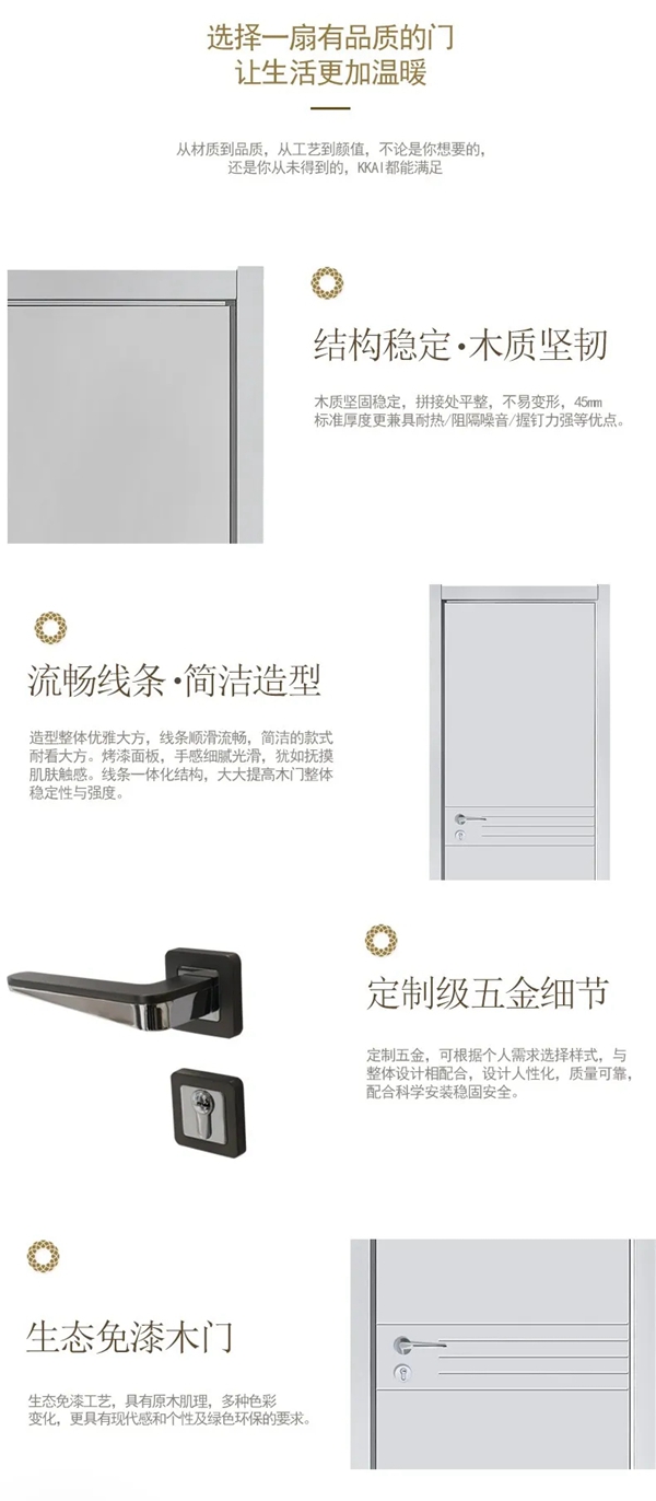 開(kāi)開(kāi)木門：現(xiàn)代簡(jiǎn)約的家居空間 舒暢自由的居住體驗(yàn)