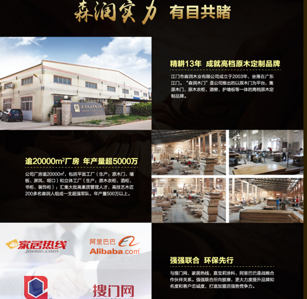 一通電話為您解答森潤木門加盟費(fèi)