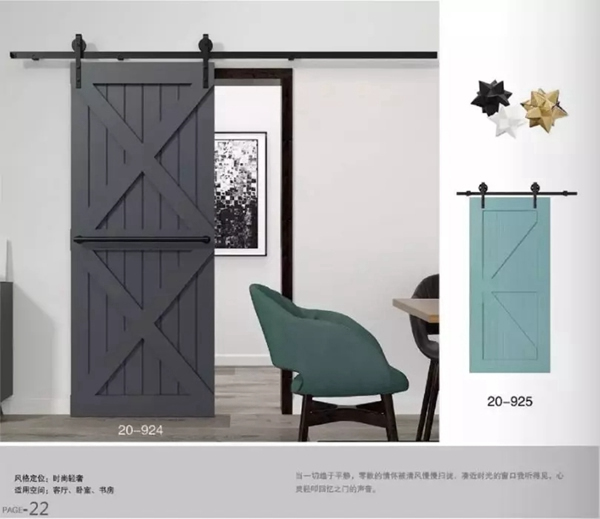 盼家木門：3款時下最火的室內(nèi)推拉門 快來看看