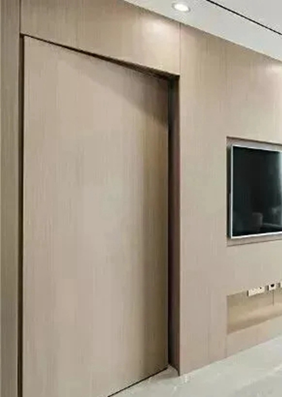 伊凡家居：隱形門(mén) 和墻融為一體