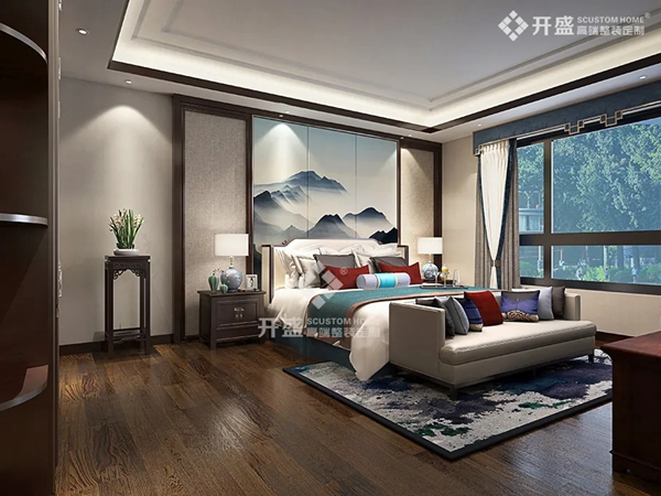 開盛木門：清逸時(shí)尚的新中式案例