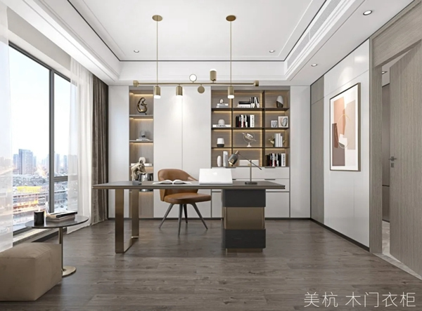 美杭木門：極簡輕奢美學(xué) 呈現(xiàn)至臻完美生活情景