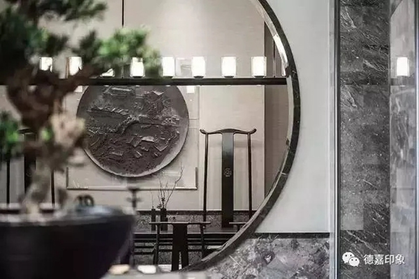德嘉印象新中式玄關，一處驚艷世界的美