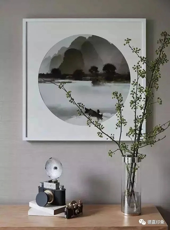 德嘉印象新中式玄關，一處驚艷世界的美