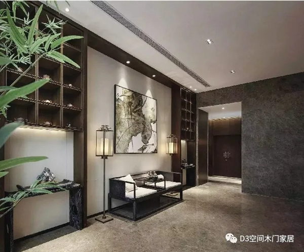 D3空間木門·家居新中式：創(chuàng)新中式元素 營造儒雅空間