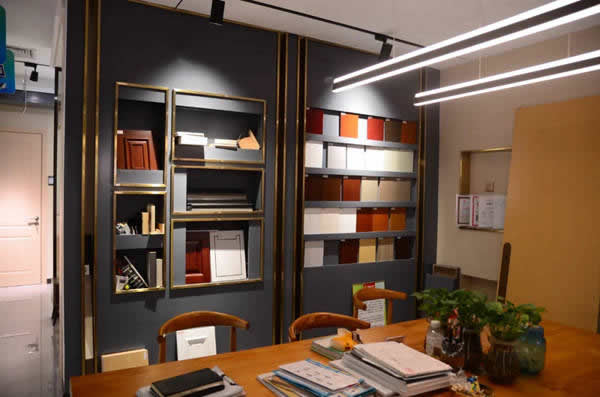 大自然木門門店設(shè)計(jì)案例分享：福建福清店
