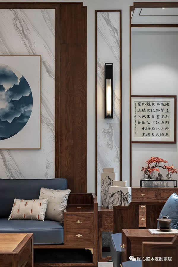順心整木家居：390m2新中式別墅，超美的東方設(shè)計(jì)！