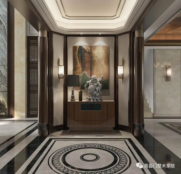 喜盈門木門 | 一文帶你了解家的“門面擔當”的玄關