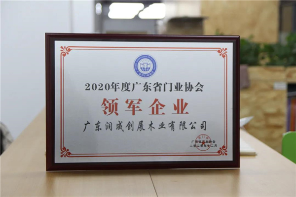 潤成創(chuàng)展丨2020獲“領(lǐng)軍企業(yè)”稱號