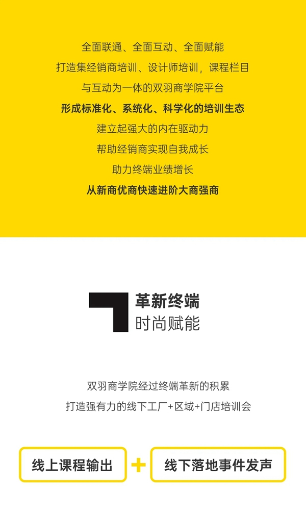 雙羽定制家：革新實(shí)力派 定制高質(zhì)量終端成長(zhǎng)體系
