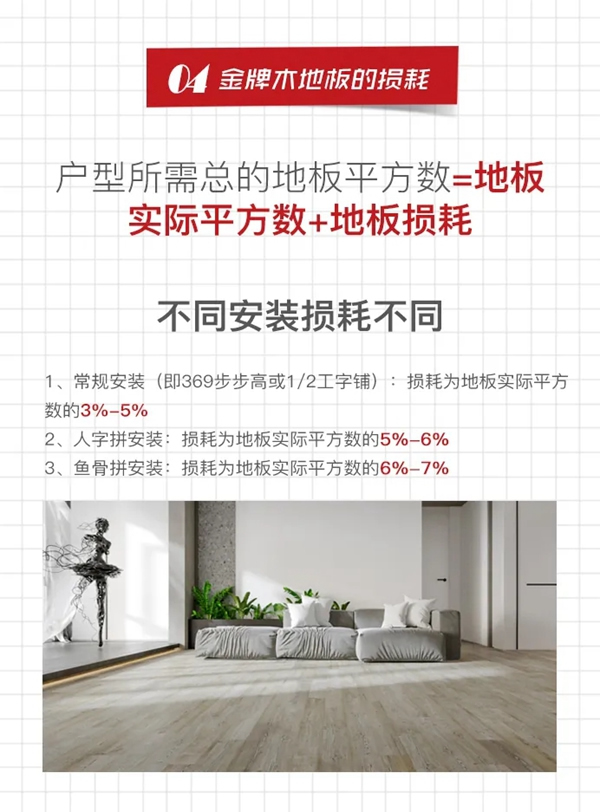 金牌木門(mén) | 木地板科普帖NO.2—關(guān)于木地板輔料、測(cè)量、安裝說(shuō)明、損耗、下單