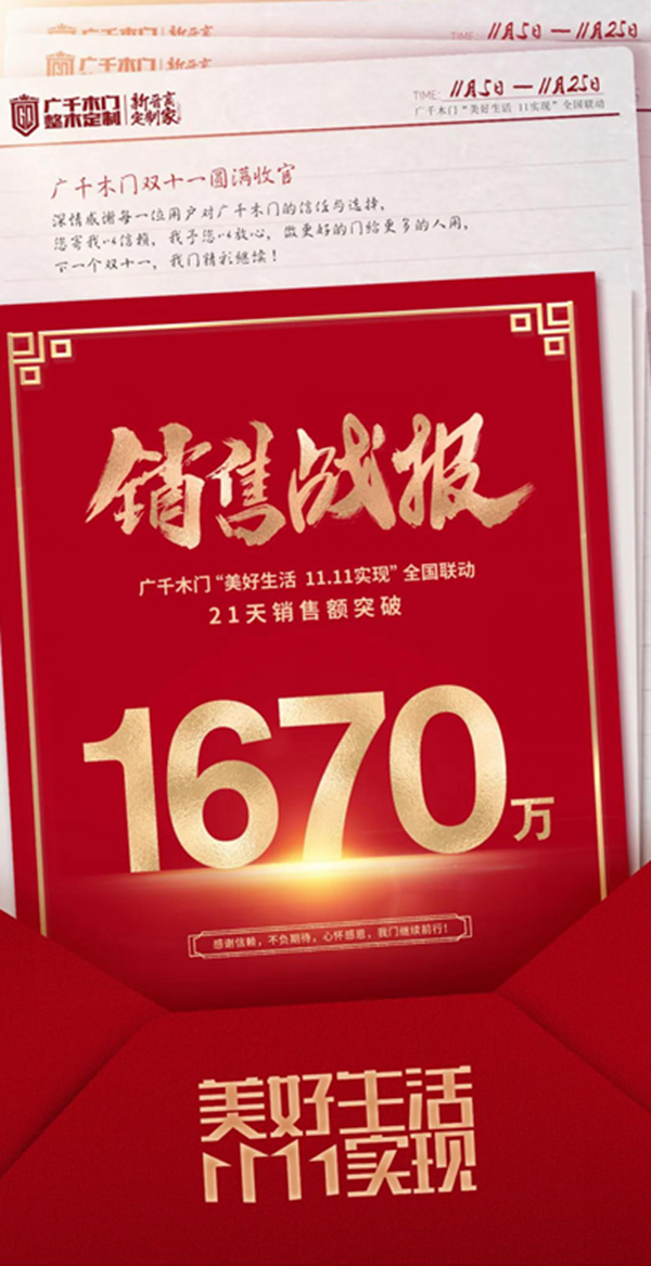 廣千木門-月憶 | 聚焦11月，一切美好，如期而至！