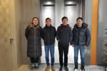 重慶市木門行業(yè)協(xié)會秘書長及會員企業(yè)走訪美藝軒定制