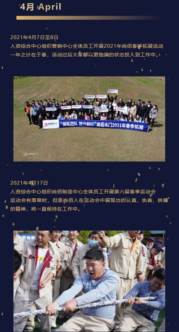 尚佰木門2021年度大事記 | 穩(wěn)中求變，謀求長足發(fā)展
