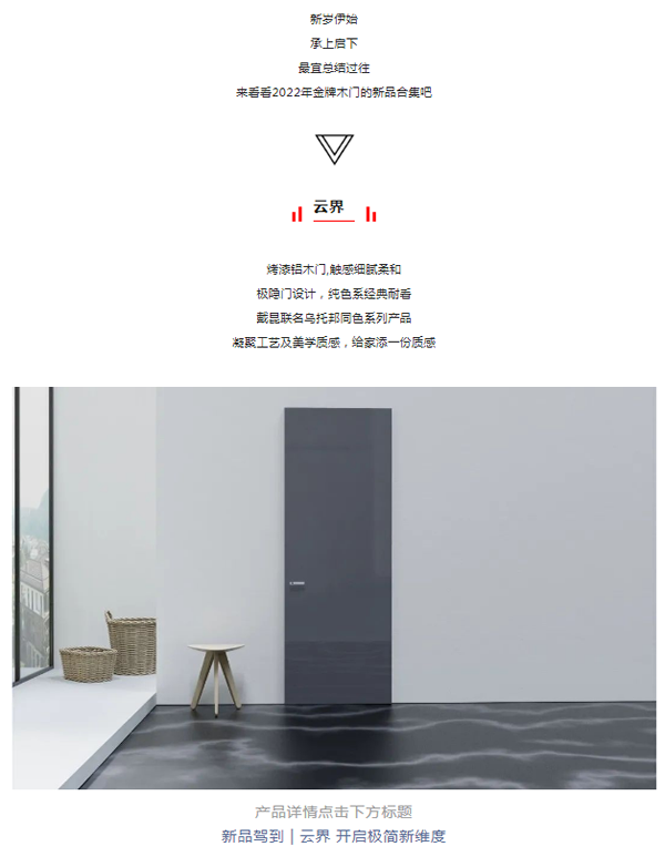 金牌木門·大盤點系列 | 2022年新品合集，提升家居溫暖治愈風(fēng)