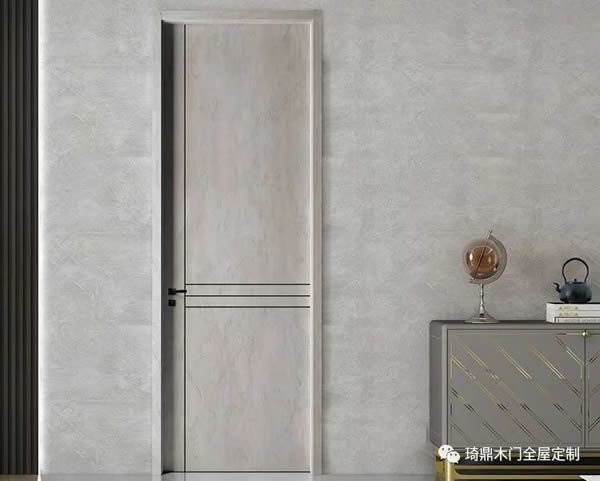 琦鼎木門 |? 頂梁立地，視覺上更加簡約大氣。