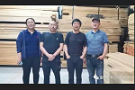 重慶市門行業(yè)協(xié)會秘書長及會員走訪木集家具