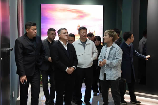 博邦門業(yè) | 熱烈歡迎溫州市甌海區(qū)領導蒞臨指導