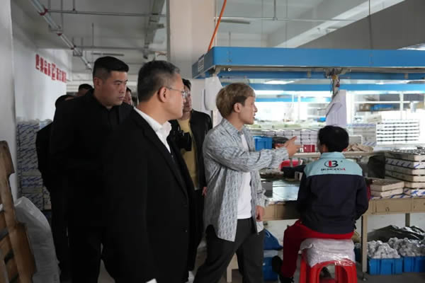 博邦門業(yè) | 熱烈歡迎溫州市甌海區(qū)領導蒞臨指導
