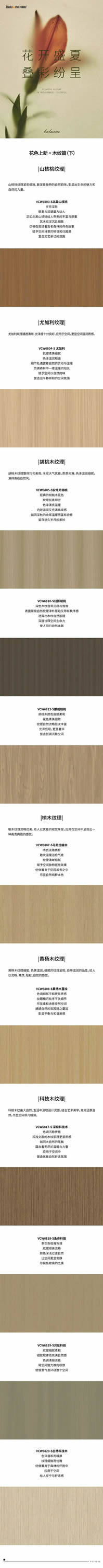 拜勒尼·花色上新|商業(yè)空間之木紋篇（下）