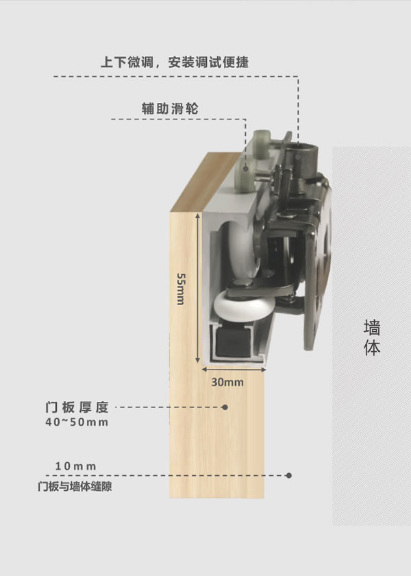慕友無漆木門 · 節(jié)約空間 大氣時尚的幽靈門