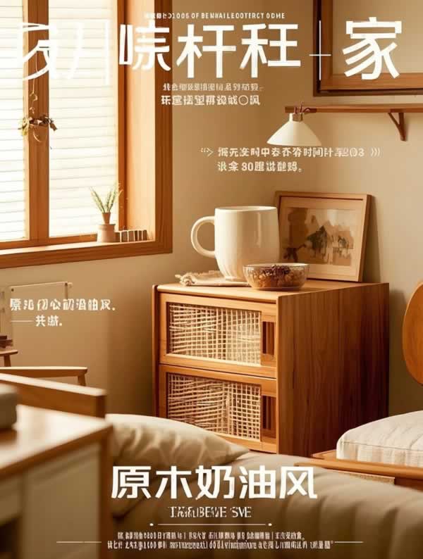 開開木門 | 原木奶油風(fēng)，把溫柔的自然搬回家
