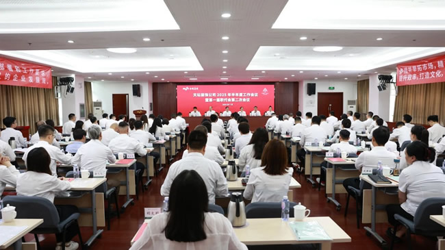 天壇裝飾 | 天壇裝飾公司召開2025 年半年度工作會議暨第一屆職代會第二次會議