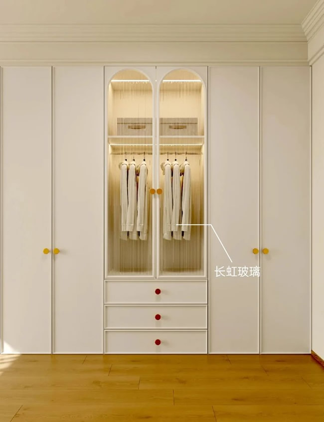 科派木門 | 讓法式奶油風(fēng)衣柜裝下你們的浪漫日常