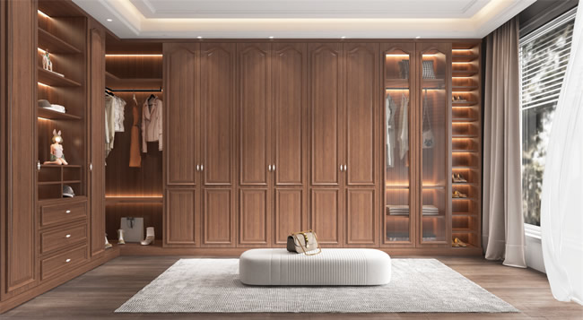 名圖木門 | 胡桃木門賦新韻