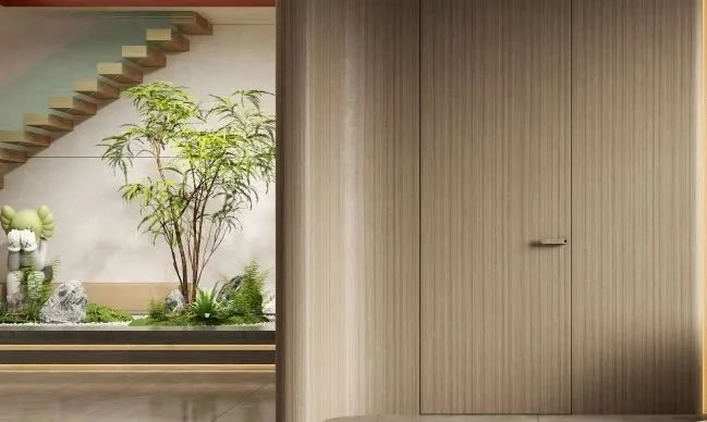 紫蘋果木門丨一體化定制 是一種對空間秩序的整理