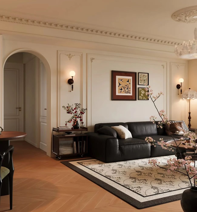 皇朝木門 | 法式復古風的神仙搭配，重塑家的浪漫史詩