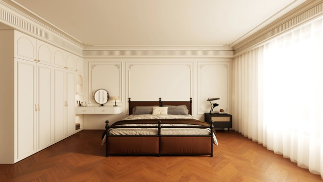 科派木門 | 法式臥室設(shè)計(jì)推薦，一場優(yōu)雅與實(shí)用的邂逅