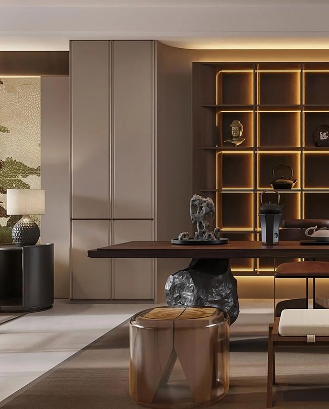 慕友無(wú)漆木門