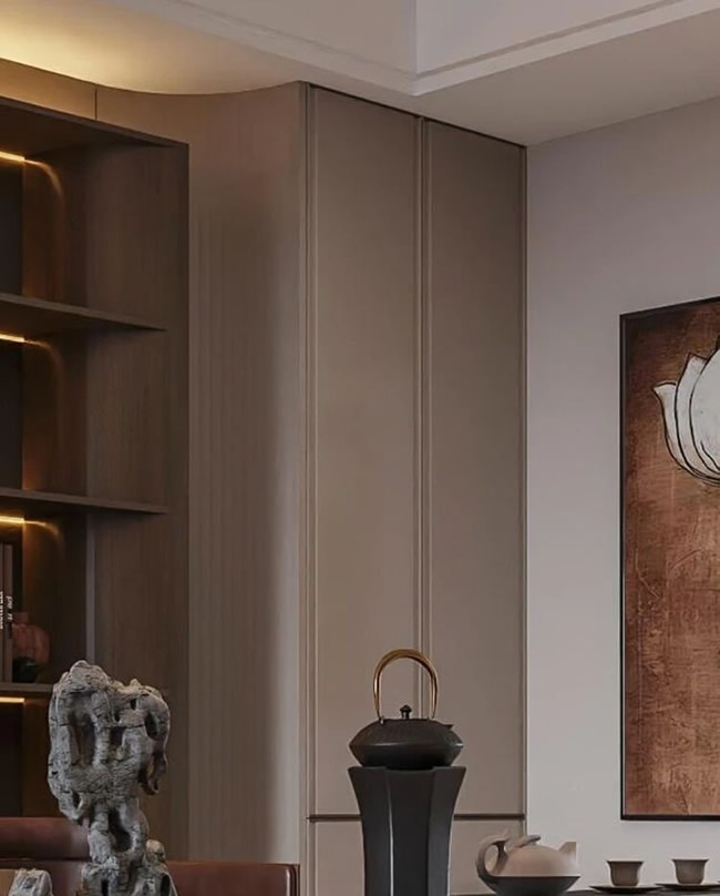 慕友無(wú)漆木門