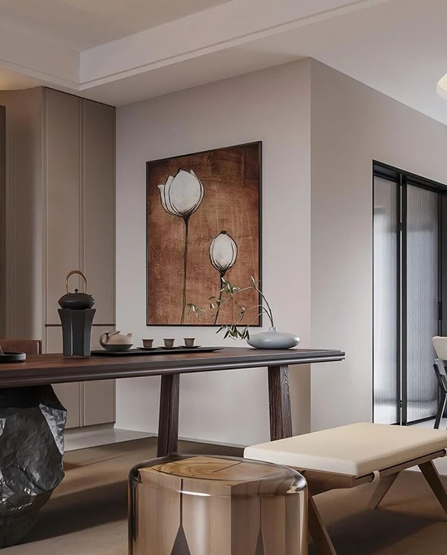 慕友無(wú)漆木門