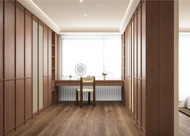 名圖木門 | 胡桃木×骨骼線：中古風(fēng)家居的當(dāng)代復(fù)興