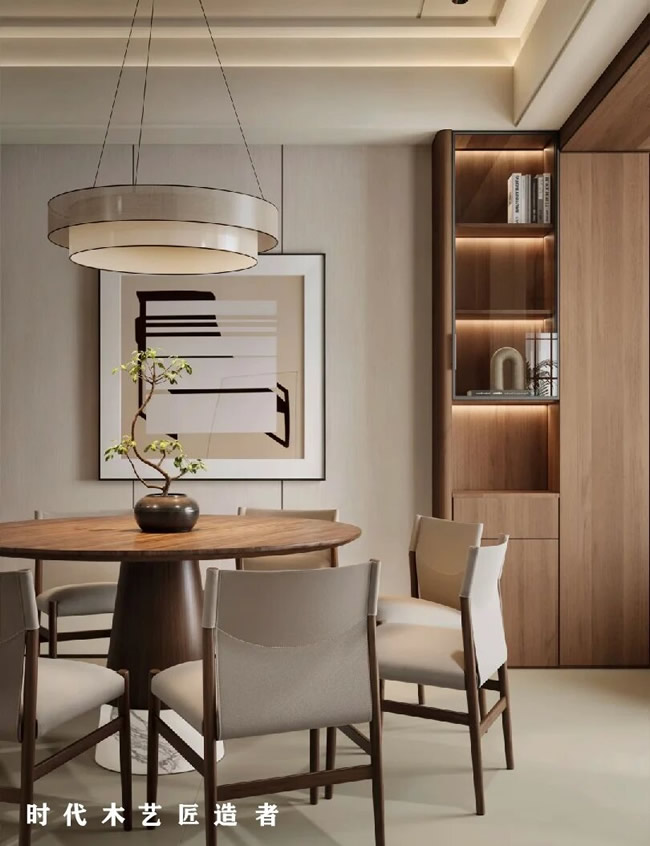 科派木門 | 木韻新中式藏月