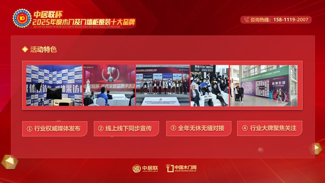 中居聯(lián)杯,木門及門墻柜整裝,木門十大品牌