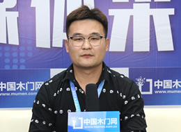  2021臨沂門(mén)博會(huì)中國(guó)木門(mén)網(wǎng)專(zhuān)訪(fǎng)凱力特滑動(dòng)門(mén)齊繼利