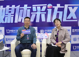 2023重慶門博會，中國木門網(wǎng)專訪拓遠新材譚耀東